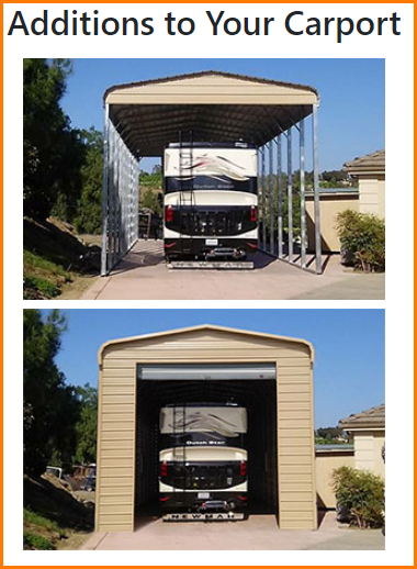 Additions to Your Carport